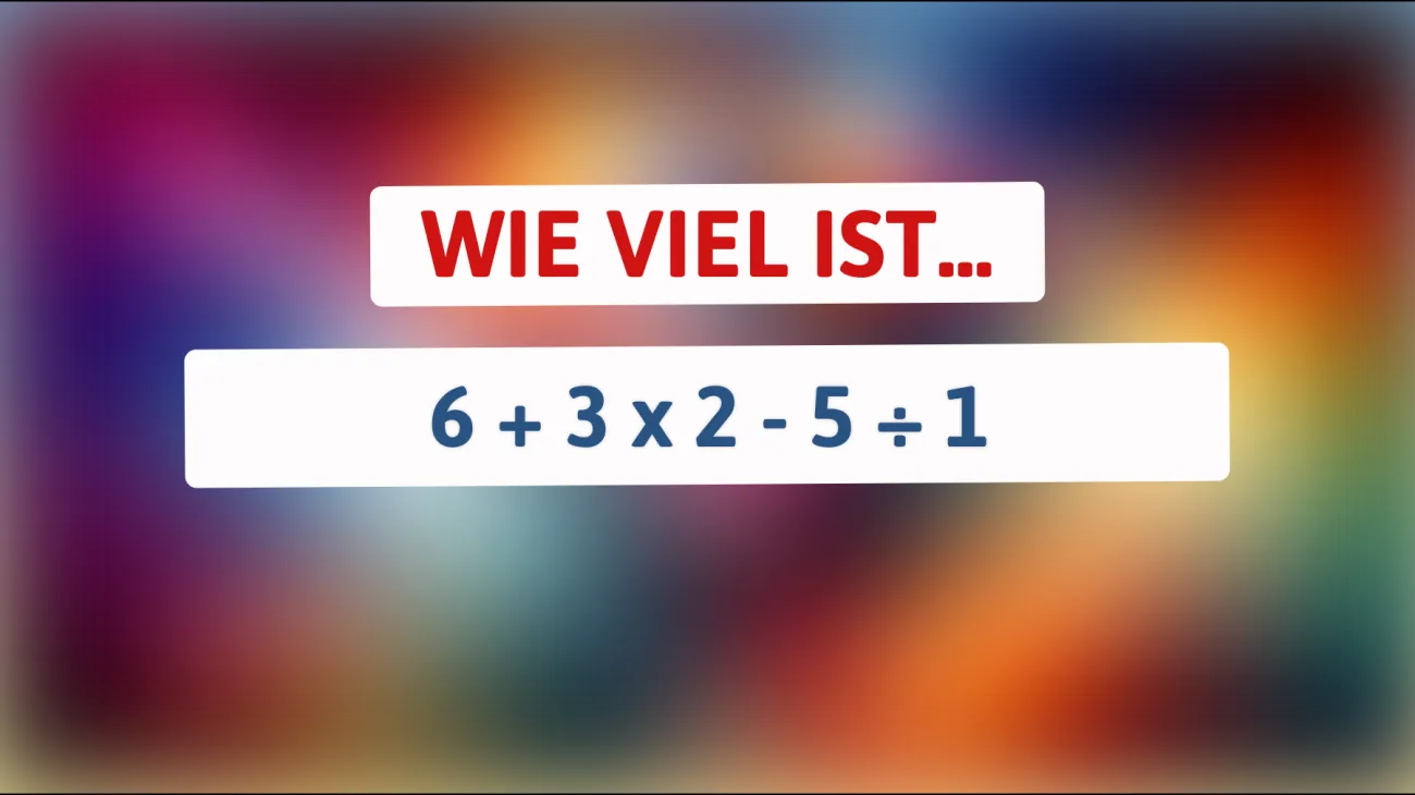 Nur wahre Genies lösen dieses mathematische Rätsel: Können Sie es knacken?"