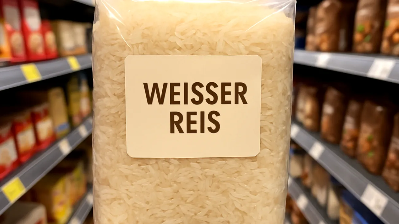 Weißer Reis"