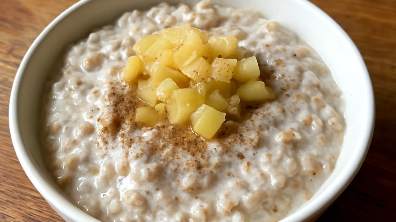Buchweizen-Porridge mit fermentiertem Ingwer und Kardamom"