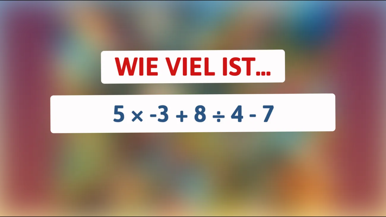 Nur Genies können es lösen: Entlarve das mathematische Rätsel, das selbst die Besten scheitern lässt!"